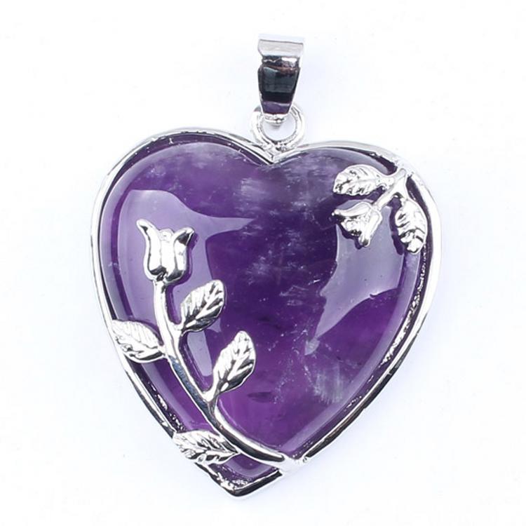 Lovers' Love Gift Natural Amethyst Crystal Crystal