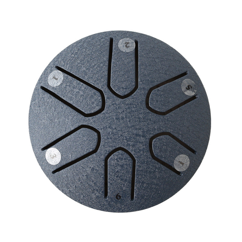 Steel Tongue Drum Percussion Instrument - Palm Sized