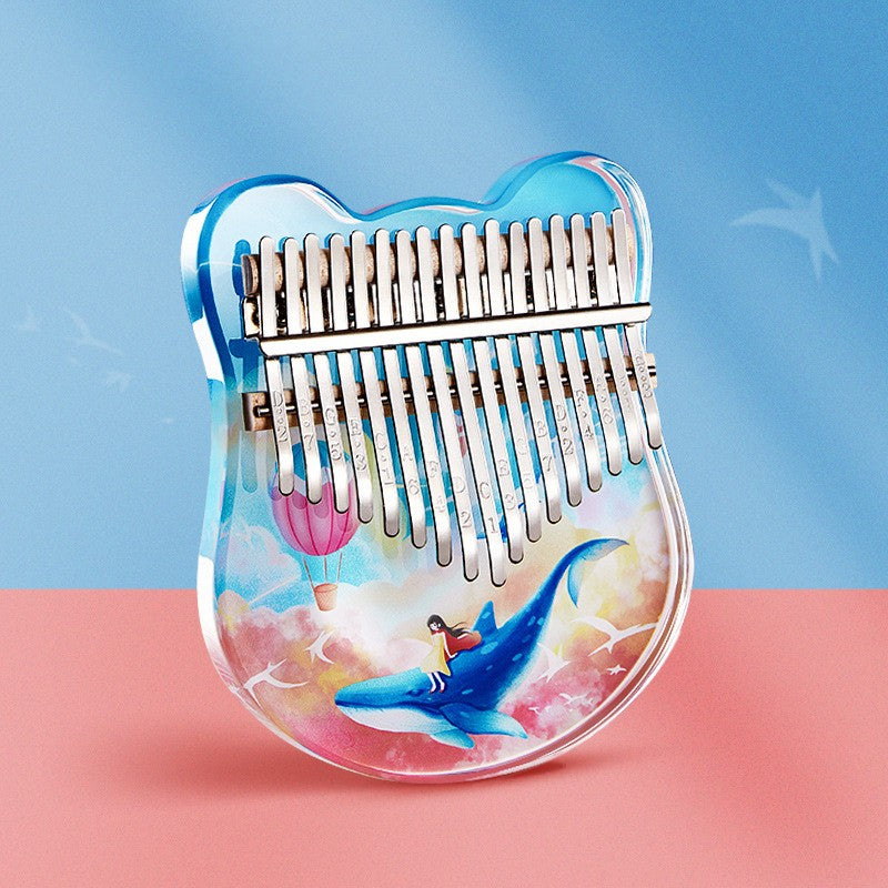 Thumb Harp Kalimba Kalimba Sound Acrylic Crystal Clear