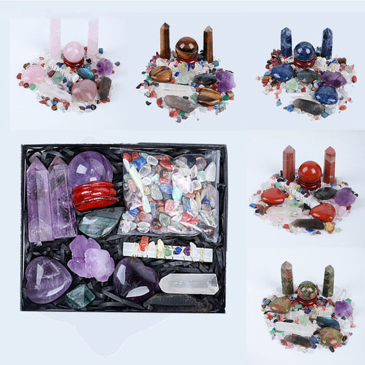 Natural Crystal Gem Garden - Crystal Energy Gift Box