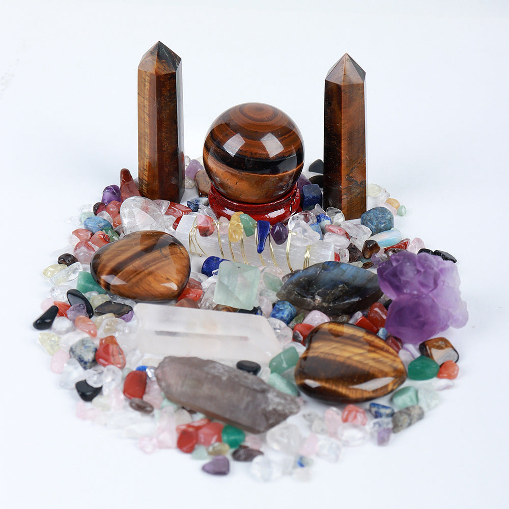 Natural Crystal Gem Garden - Crystal Energy Gift Box