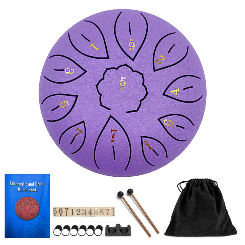 Steel Tongue Drum Musical Instrument - Ethereal Tone