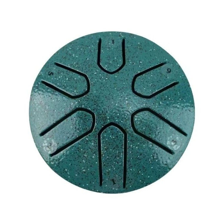 Steel Tongue Drum Percussion Instrument - Palm Sized