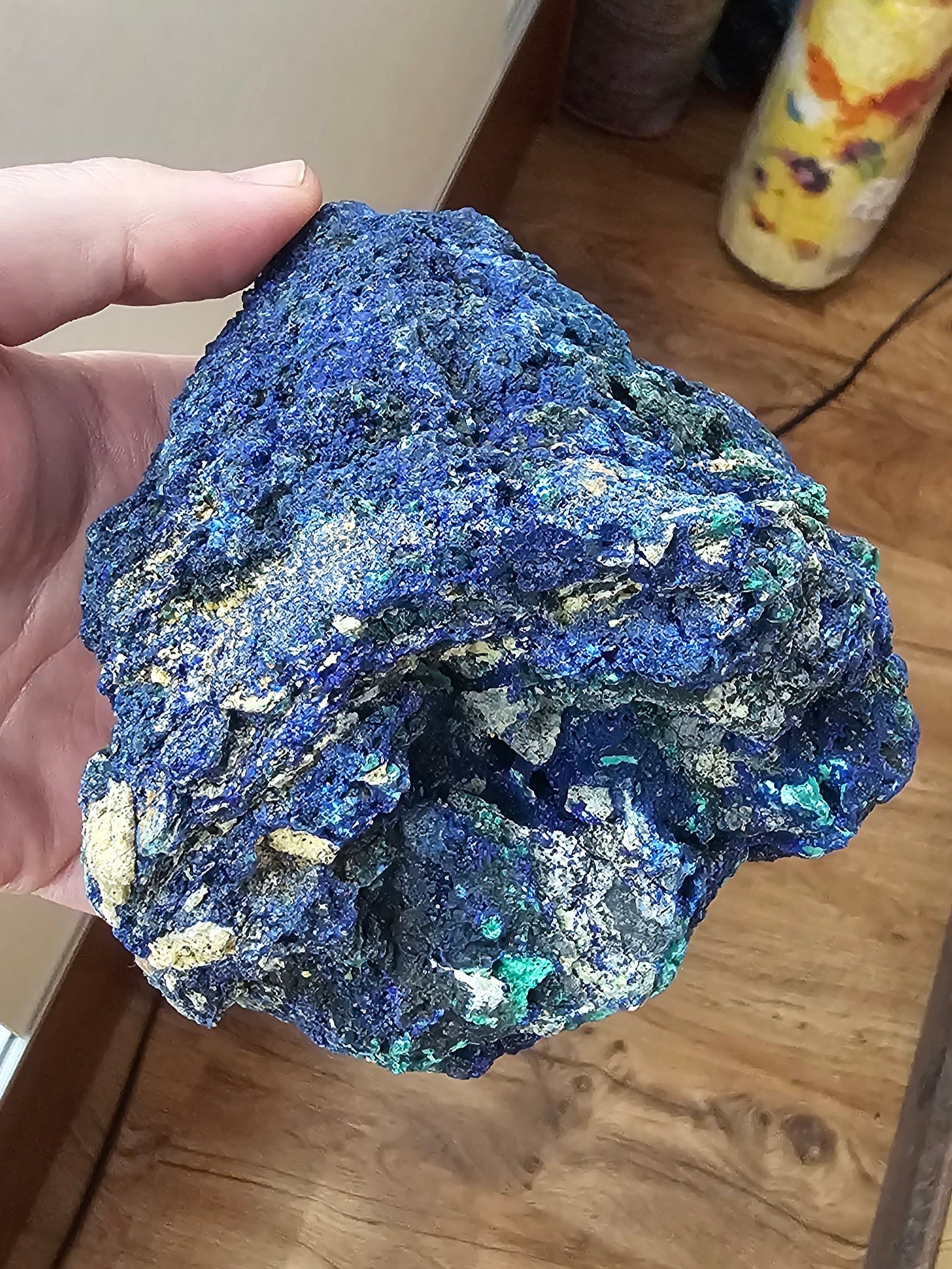 Azurite-Malachite Natural Piece