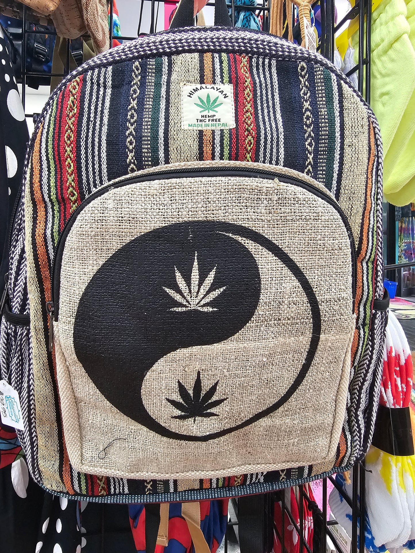 Natural Hemp Backpack