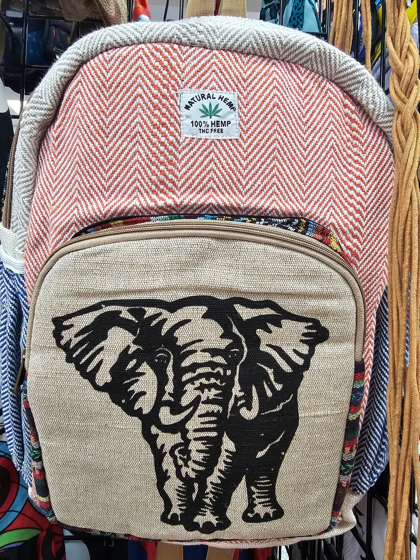 Natural Hemp Backpack