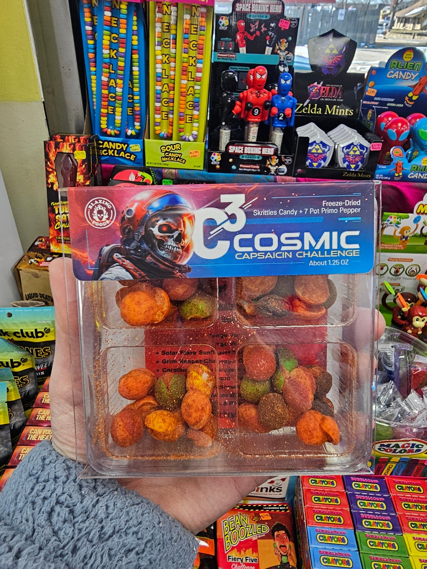 C3 Cosmic Capsacin Challenge - Freeze Dried Skittles