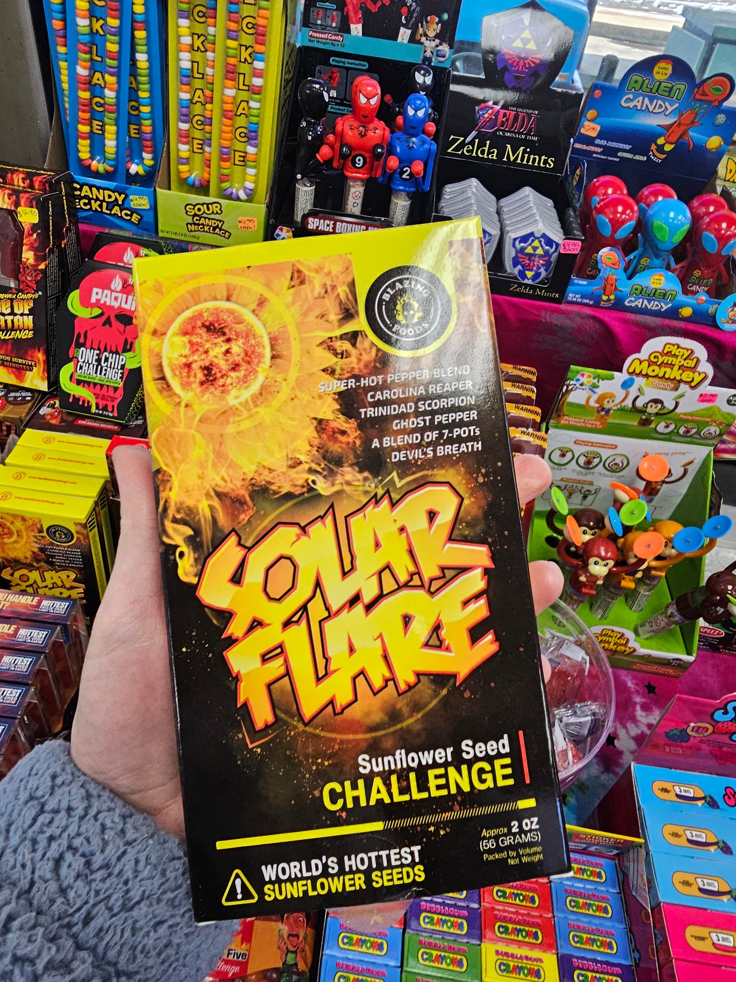 Blazing Foods Solar Flare Sunflower Seed Challenge