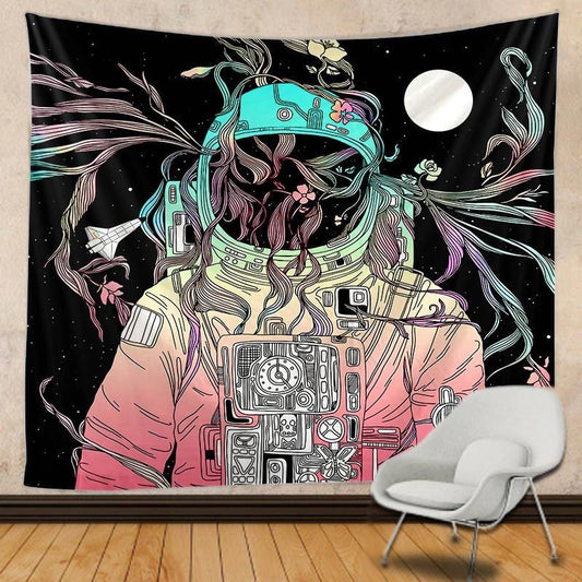 Astronaut Infestation Tapestry