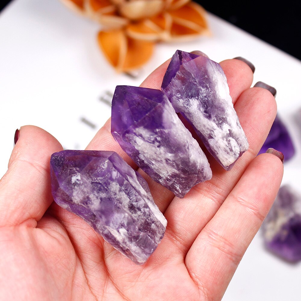 Amethyst Scepter Energy Stone