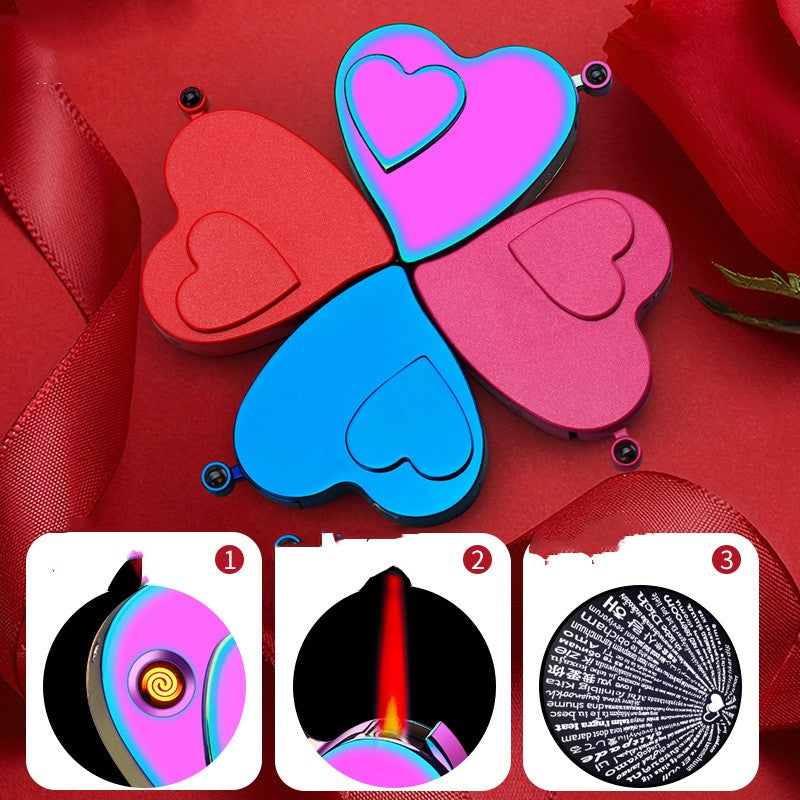 Windproof Heart Electric Lighter