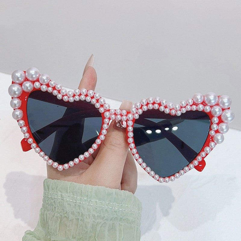 Heart Love Heart Women's Party Funny Sunglasses