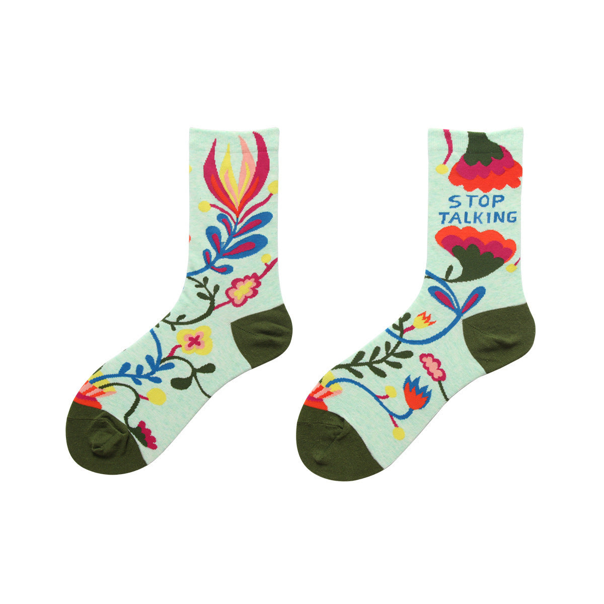 Pile up socks women's cotton socks