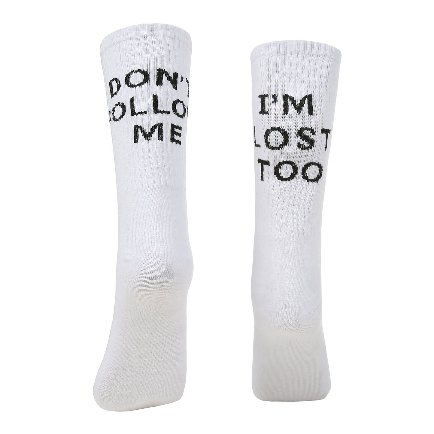 English alphabet socks ins tide socks