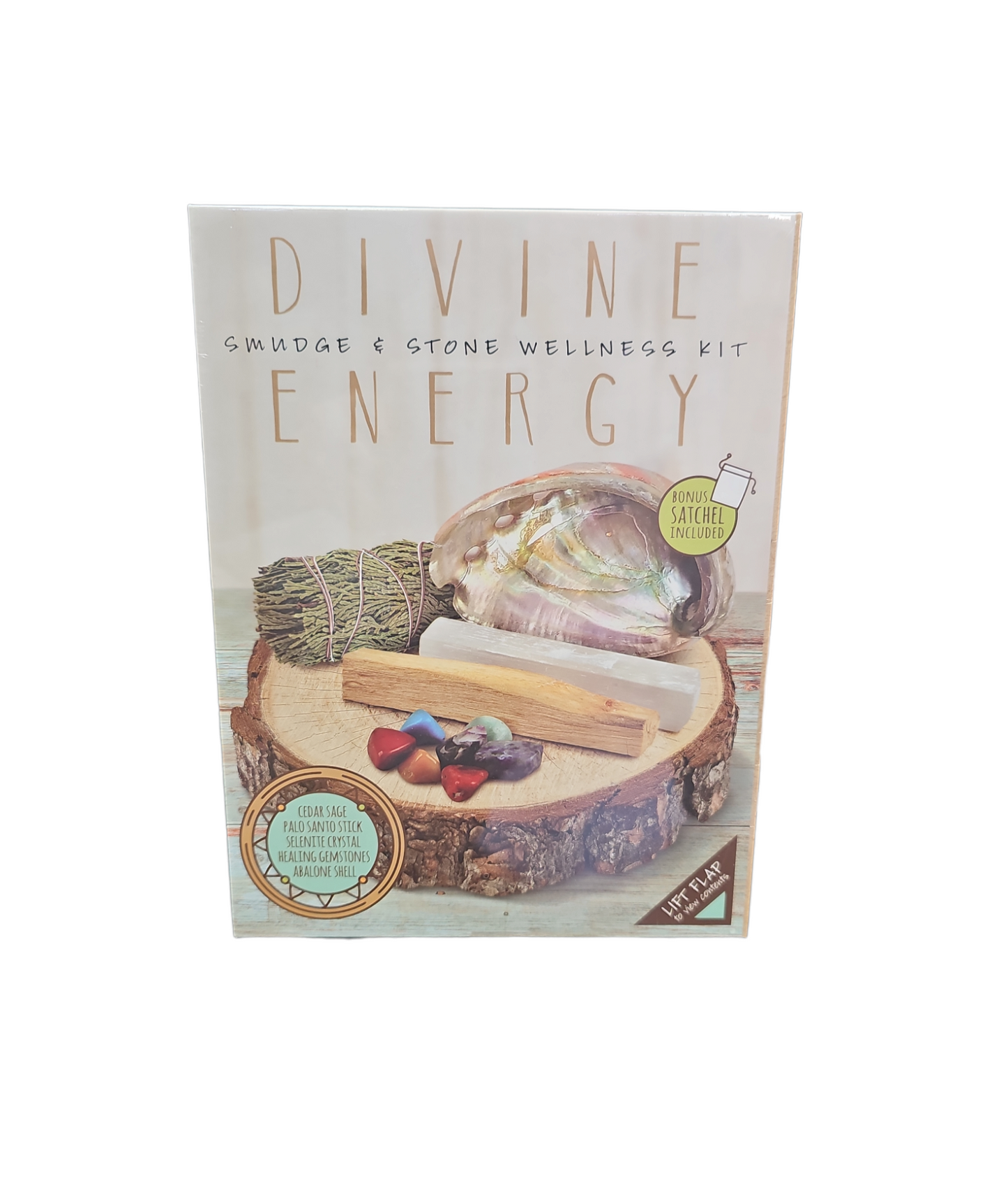 Divine Energy Smudge & Stone Welnnes Kit