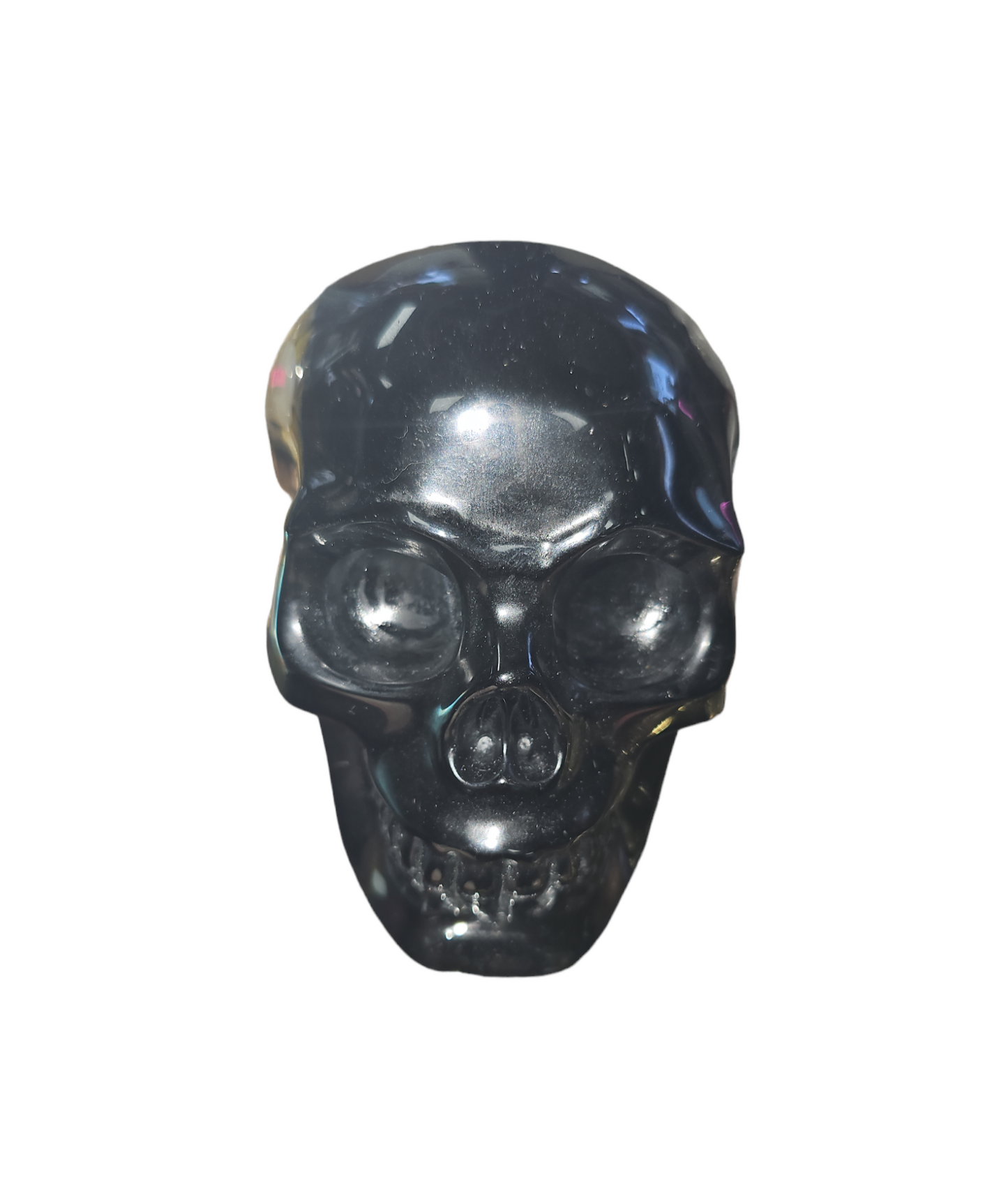 Black Obsidian Crystal Skull