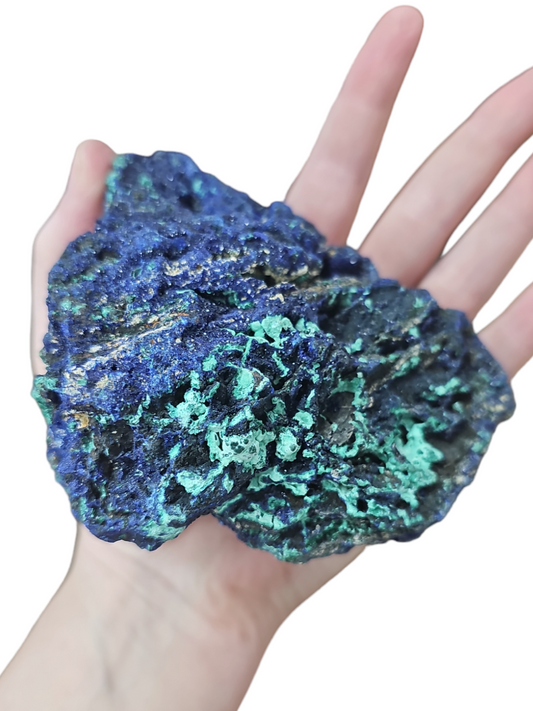 Azurite-Malachite Natural Piece