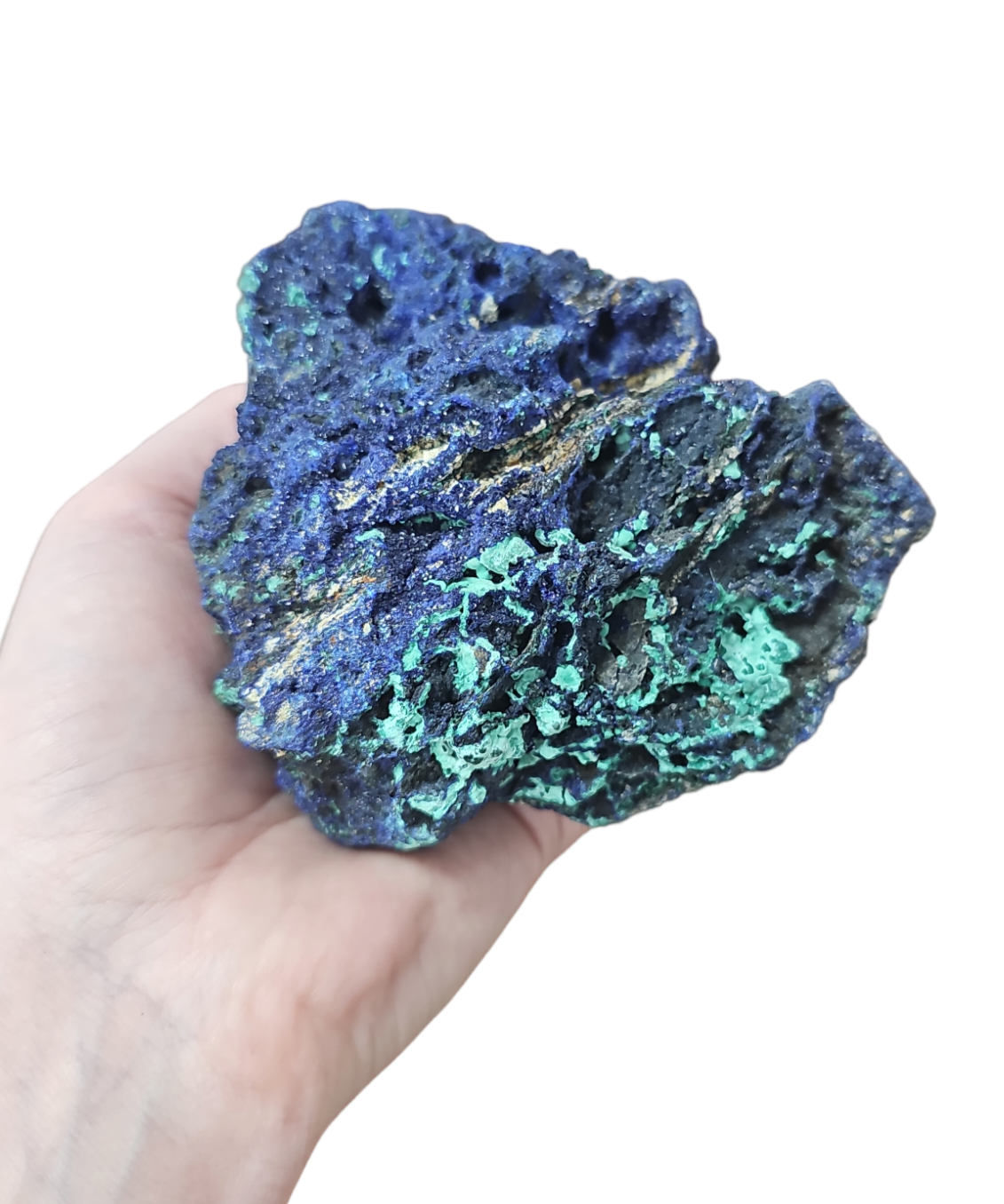 Azurite-Malachite Natural Piece