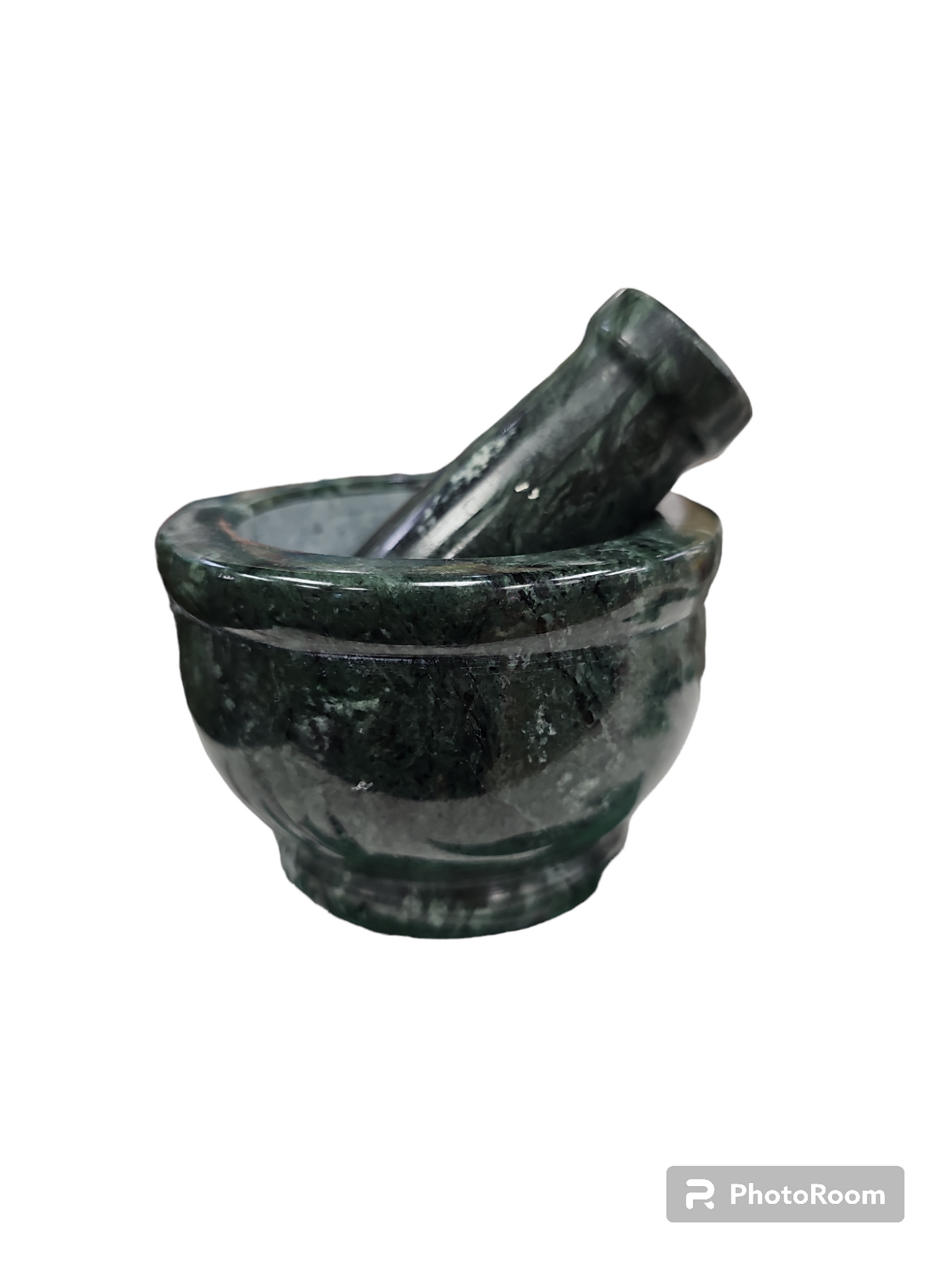 Green Stone Mortar & Pestle