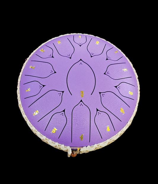 Large 13 inch 15 Note Steel Tongue Drum