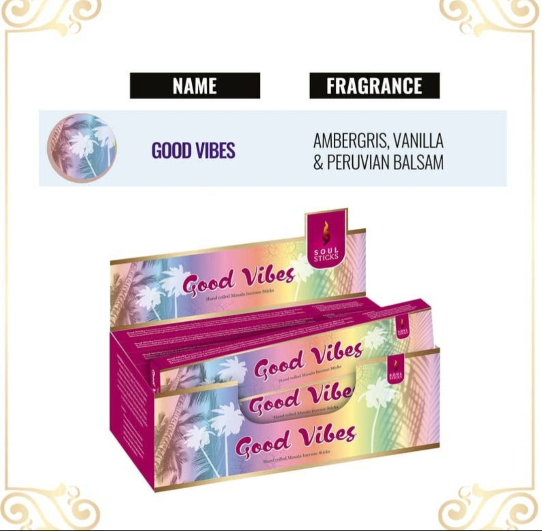 Good Vibes Incense Sticks