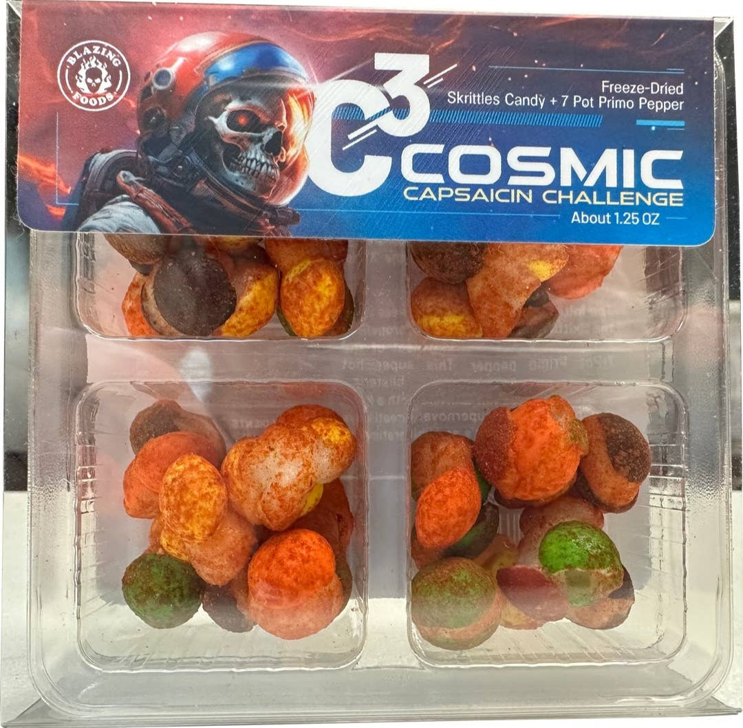 C3 Cosmic Capsacin Challenge - Freeze Dried Skittles