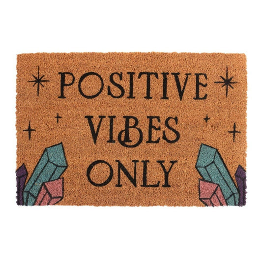 Positive Vibes Only, Moon Phase, Mushroom Botanical, Evil Eye Doormat Home Decor