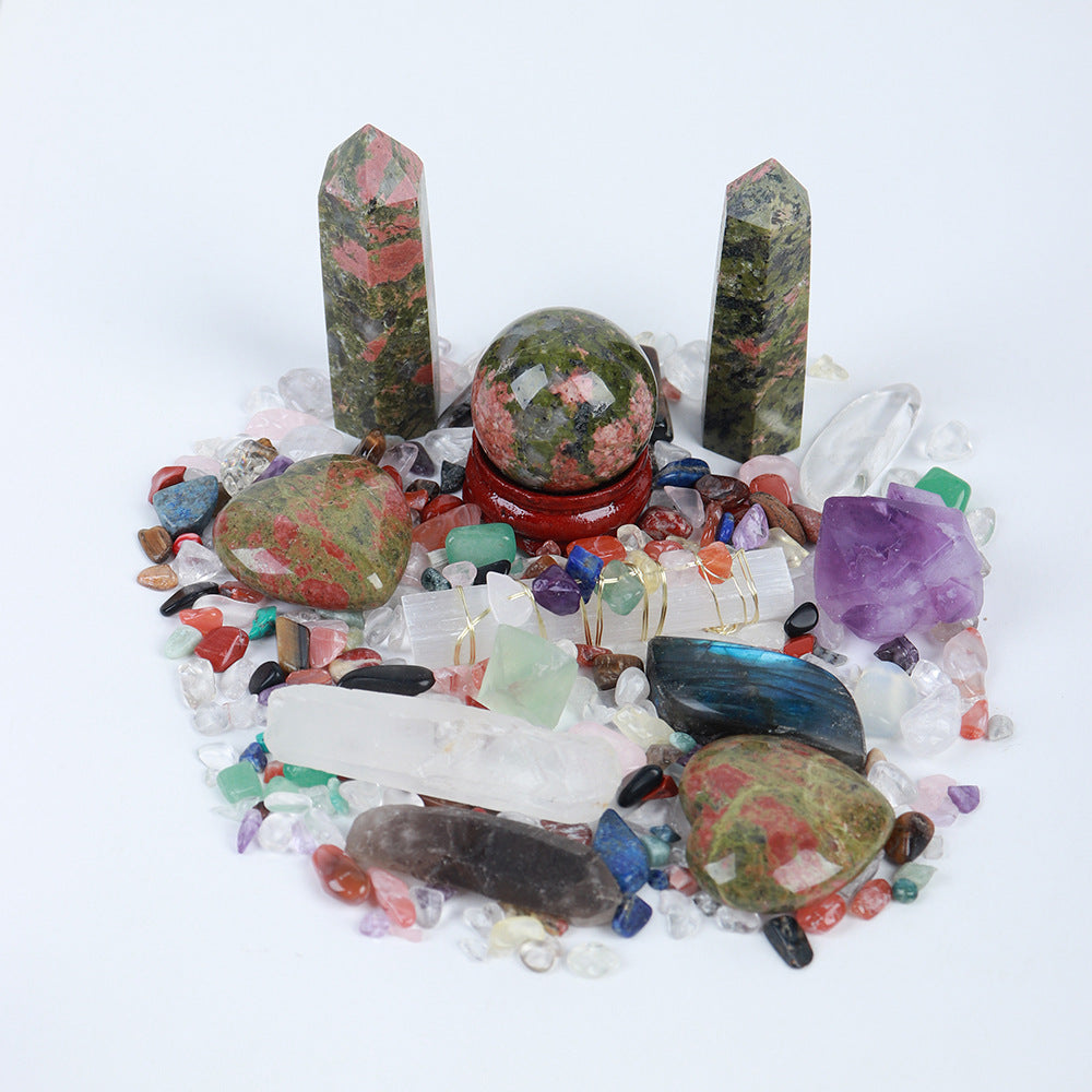 Natural Crystal Gem Garden - Crystal Energy Gift Box