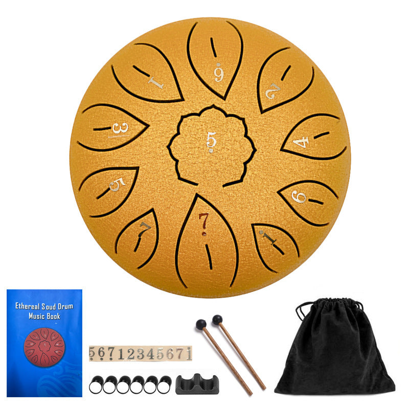 Steel Tongue Drum Musical Instrument - Ethereal Tone