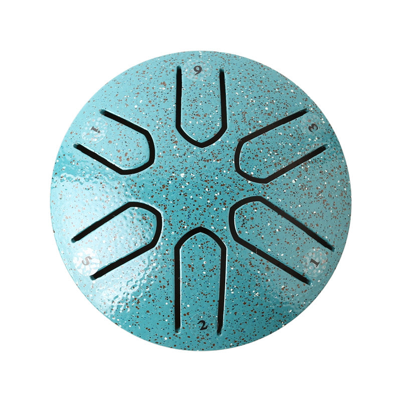 Steel Tongue Drum Percussion Instrument - Palm Sized