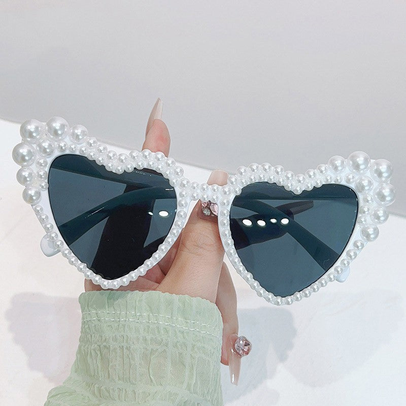 Heart Love Heart Women's Party Funny Sunglasses