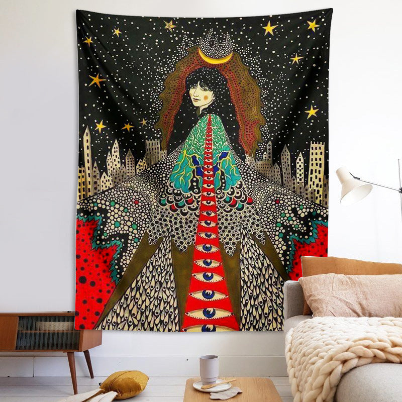 Celestial Dormitory Decorated With Starry Carpet