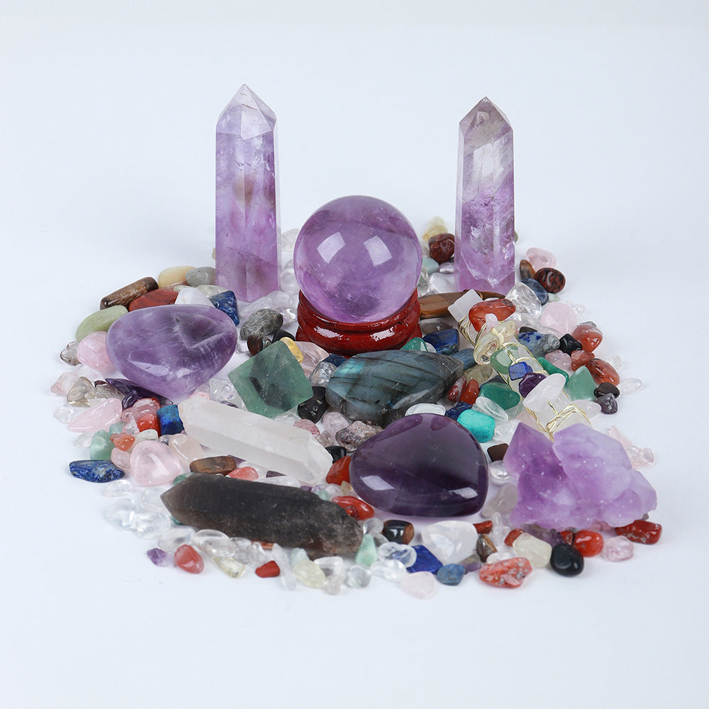 Natural Crystal Gem Garden - Crystal Energy Gift Box